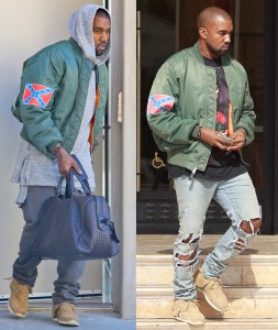 kanye confederate flag